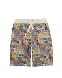 Short à taille élastiquée - Multico