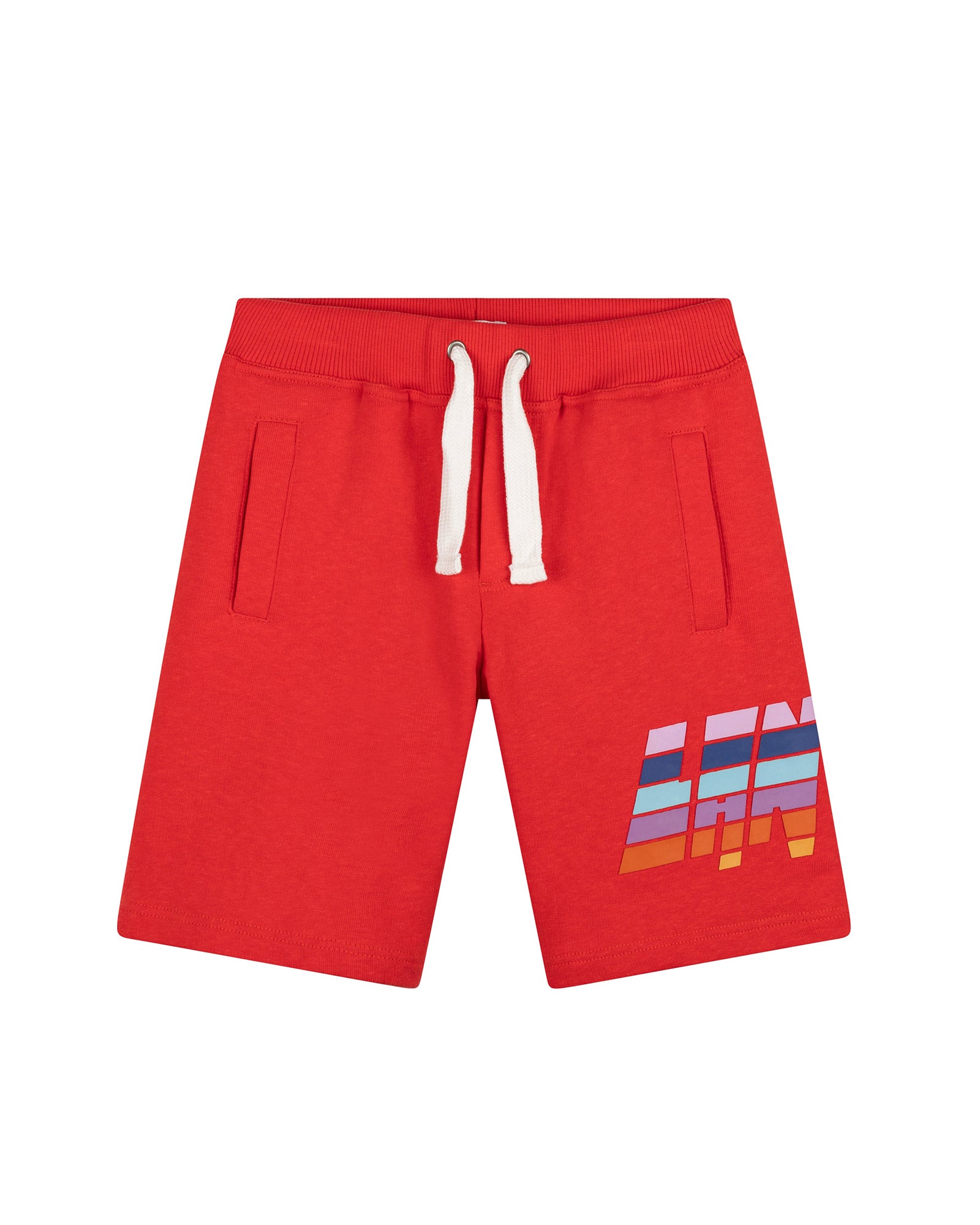Short à taille élastiquée - Bright Orange
