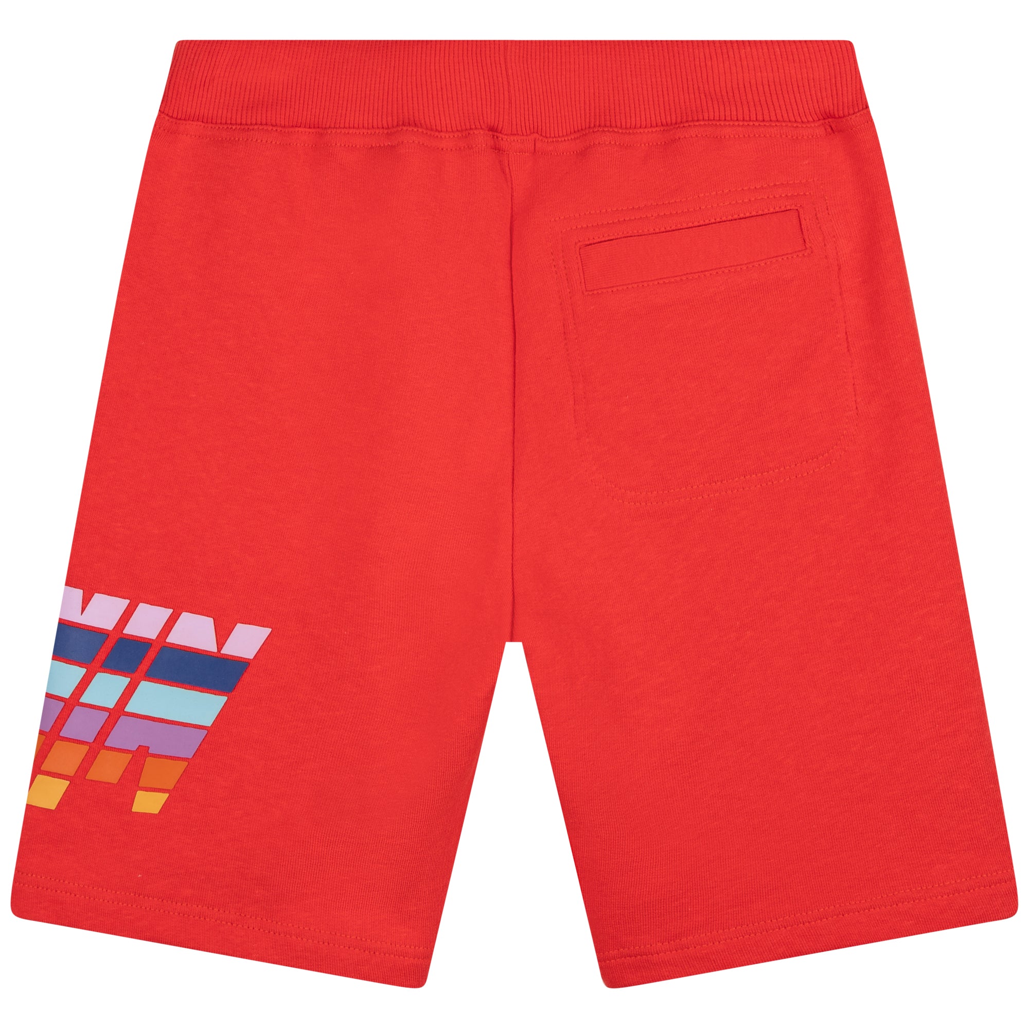Short à taille élastiquée - Bright Orange