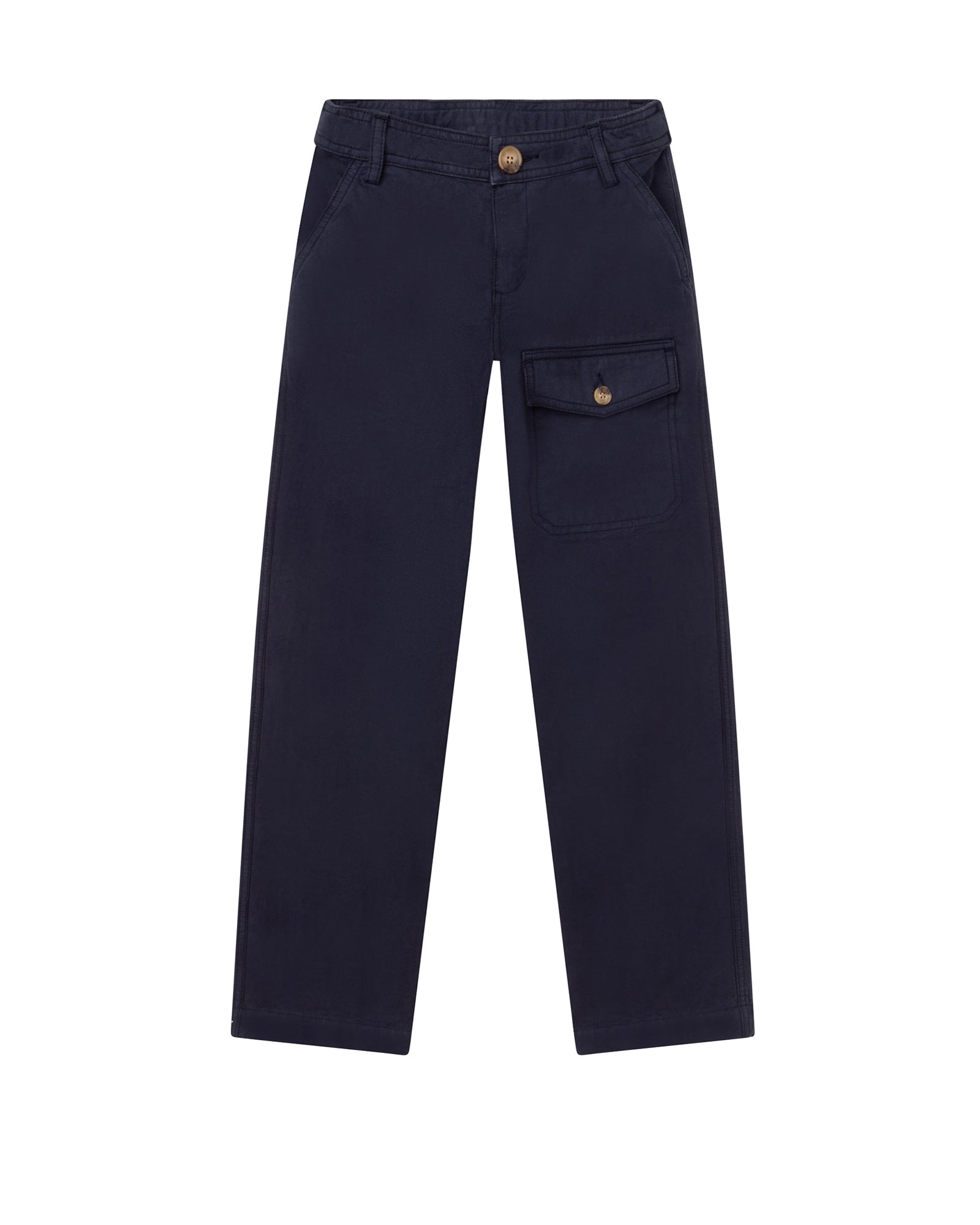 Adjustable trousers with pockets - Admiral Blue