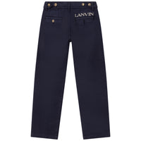 Adjustable trousers with pockets - Admiral Blue