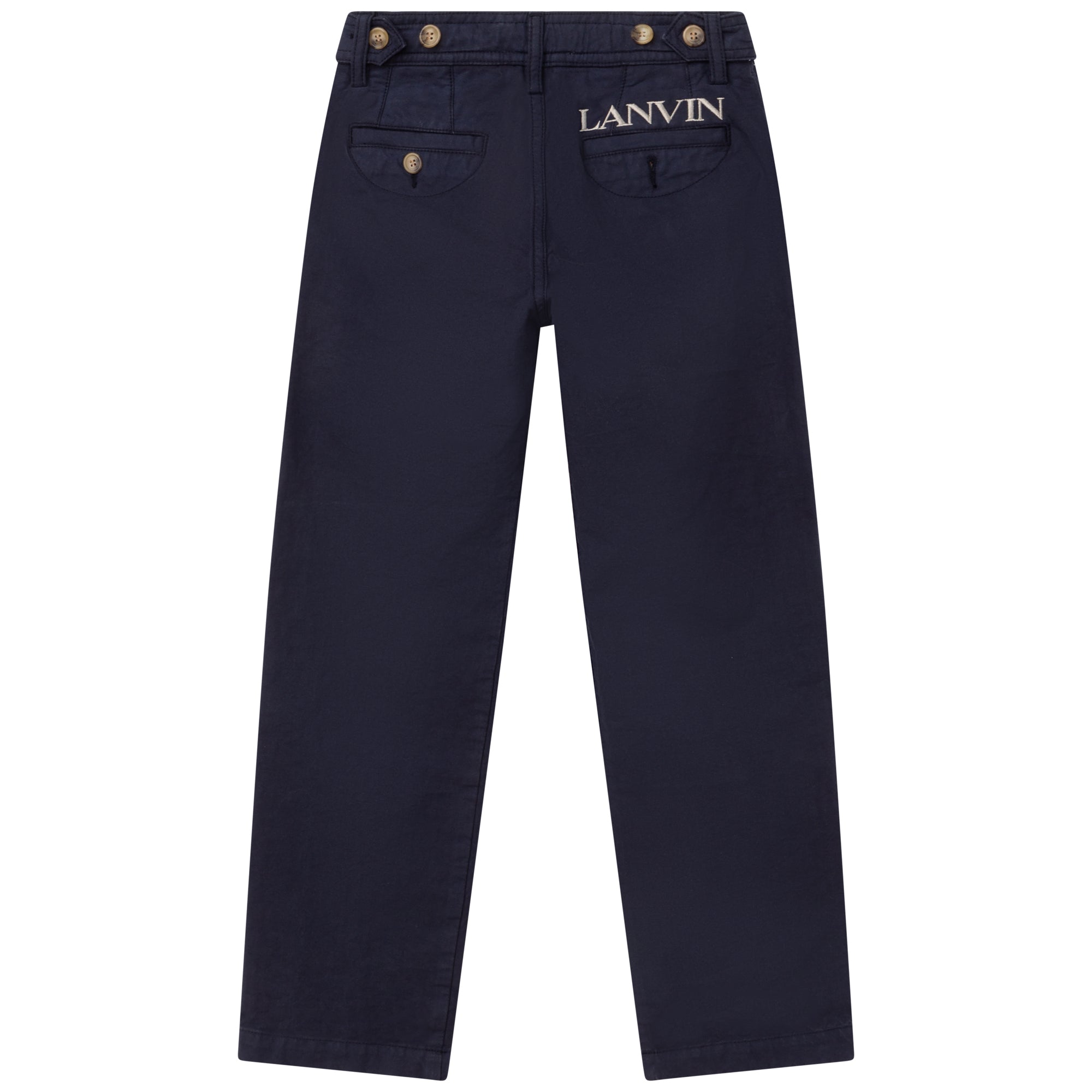 Adjustable trousers with pockets - Admiral Blue