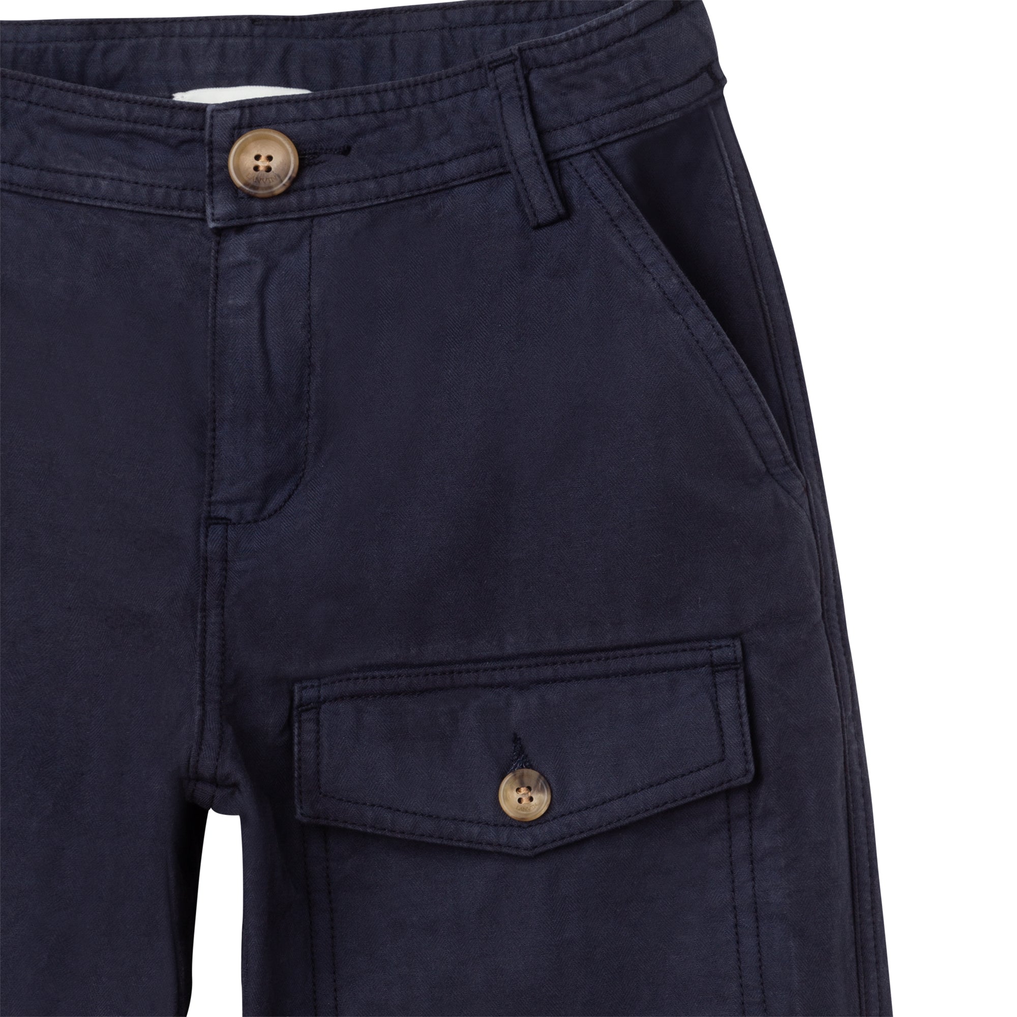 Adjustable trousers with pockets - Admiral Blue