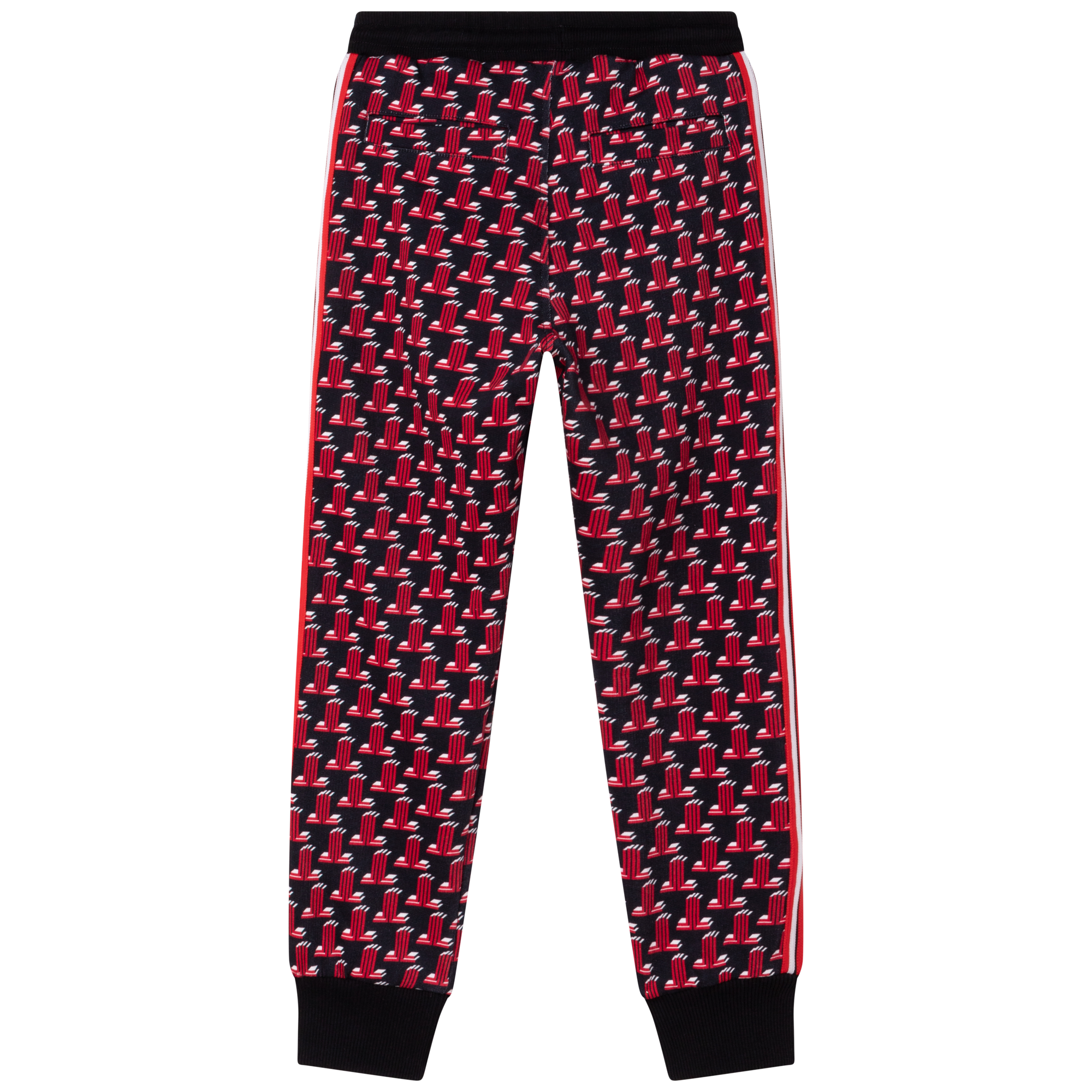 Pantalon de survêtement à imprimé 3D en molleton - Black
