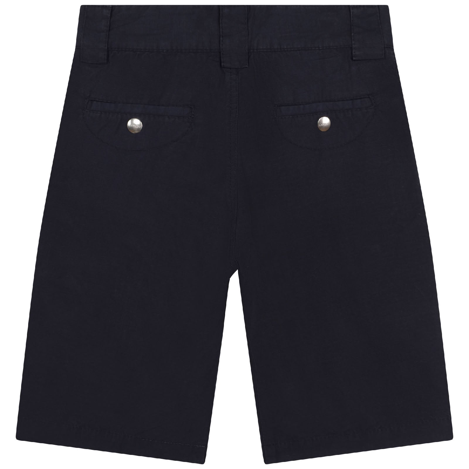Cotton logo shorts - Admiral Blue