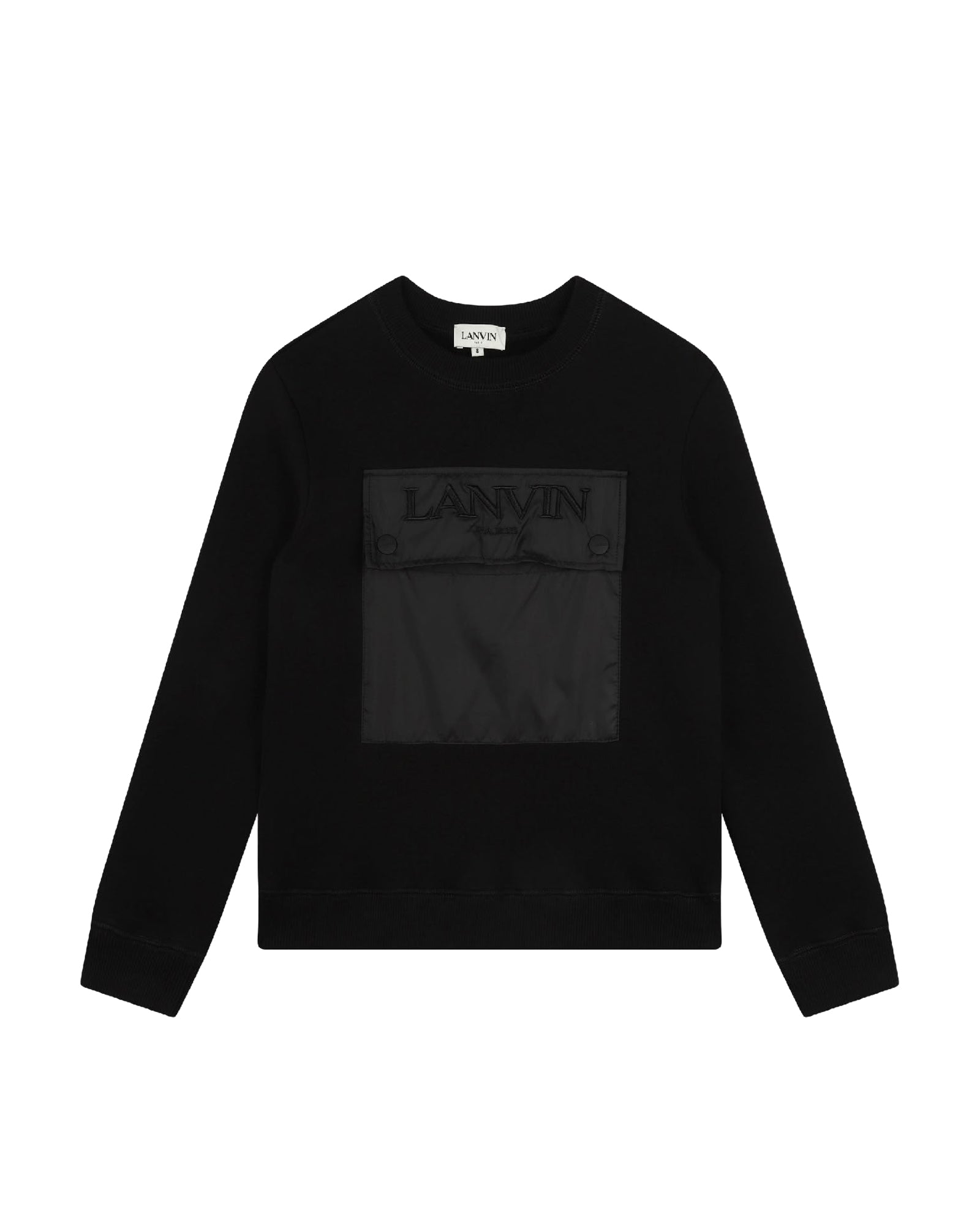Sweatshirt avec logo en coton - Black
