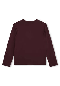 T-shirt en coton - Marsala