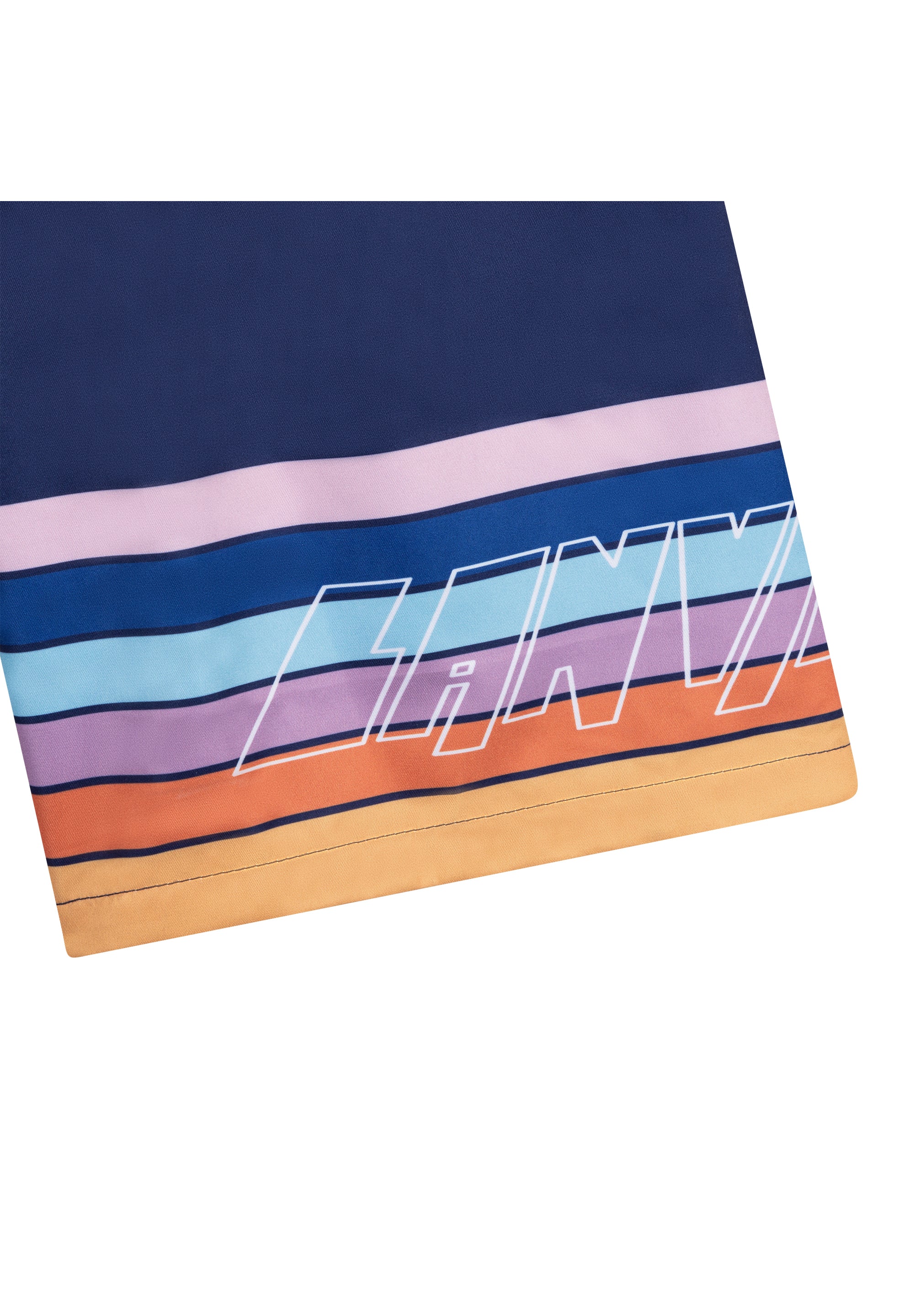 Short à taille élastiquée - Bleu Amiral