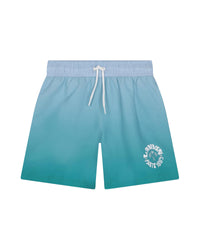 Short de bain Waves - Bleu & Vert