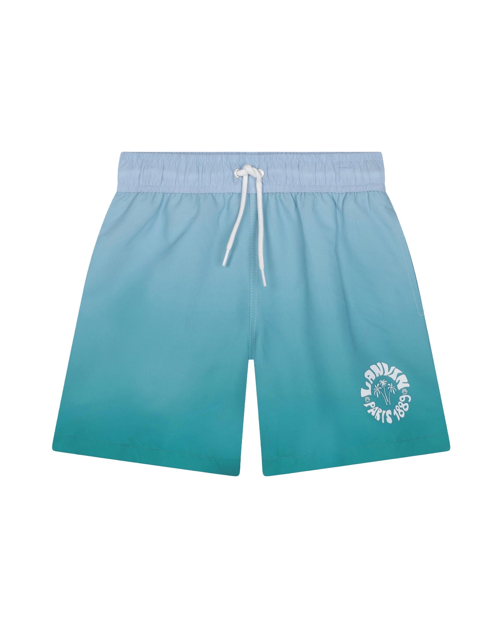 Short de bain Waves - Bleu & Vert