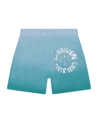 Short de bain Waves - Bleu & Vert