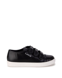 Basic leather sneakers - Black