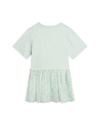 Robe à manches courtes - Vert Acidule