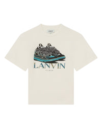 T-shirt avec logo en coton - Lumière