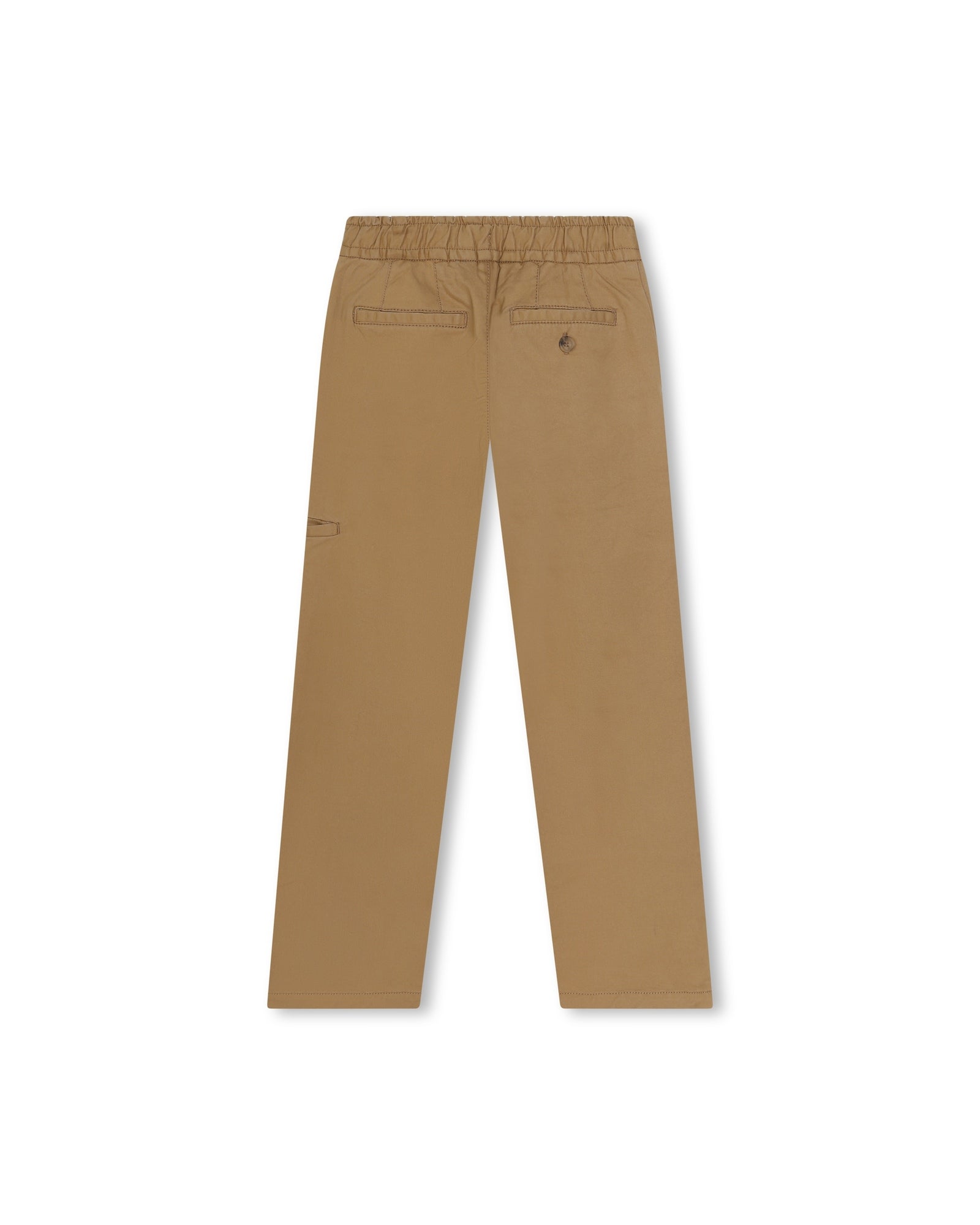 Pantalon avec logo en coton - Honey Wheat
