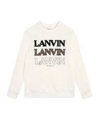 Sweatshirt à triple logo - Off White