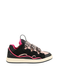 Sneakers en cuir - Noir Rose