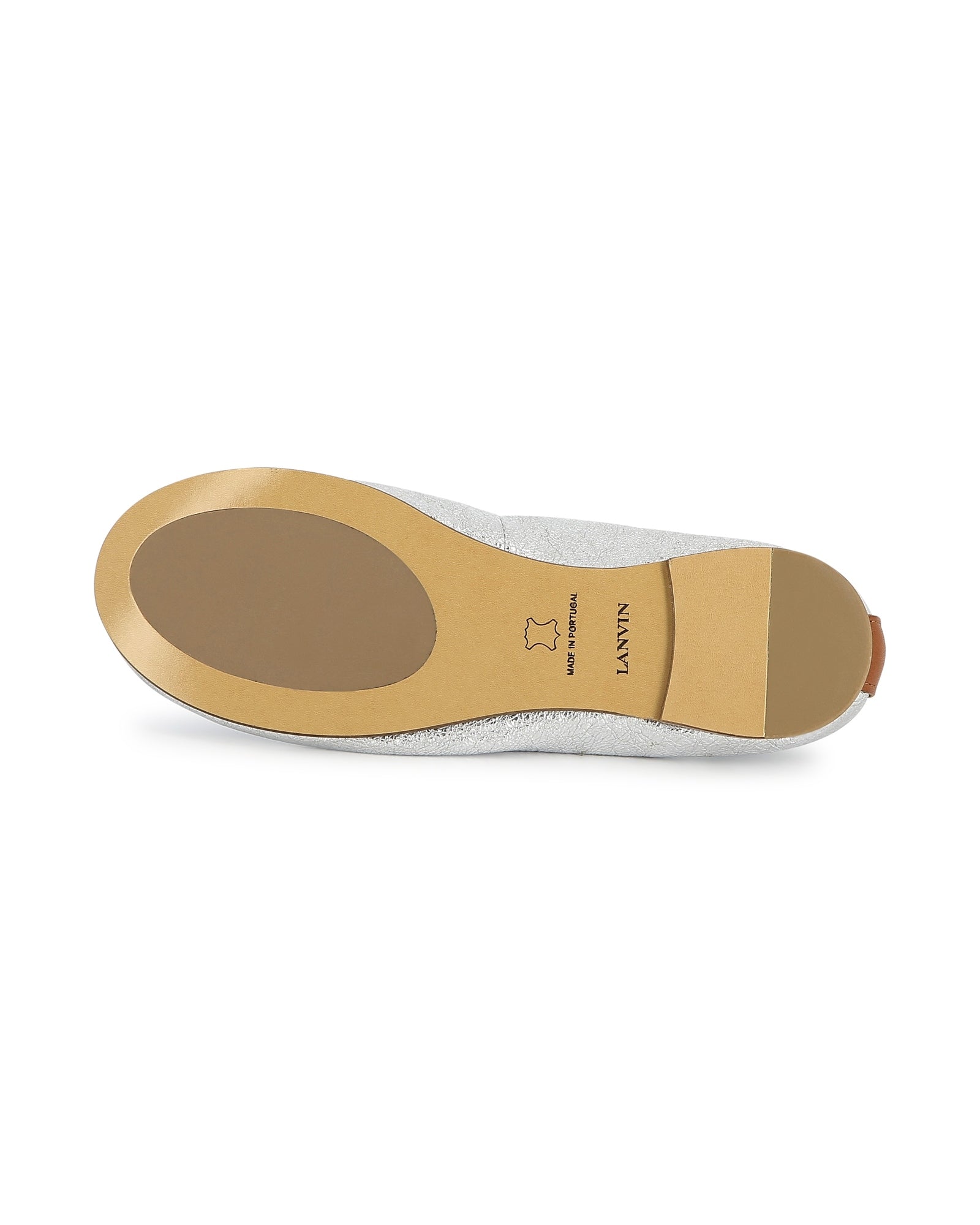 Ballerines en cuir - Silver