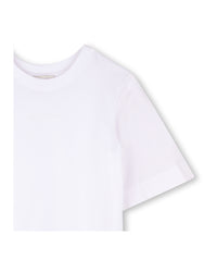 Robe à manches courtes - Blanc