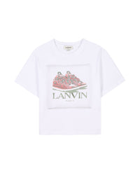 Short-sleeved cotton T-shirt - White