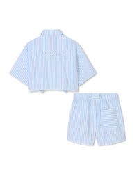 Shirt and shorts set - Blue White