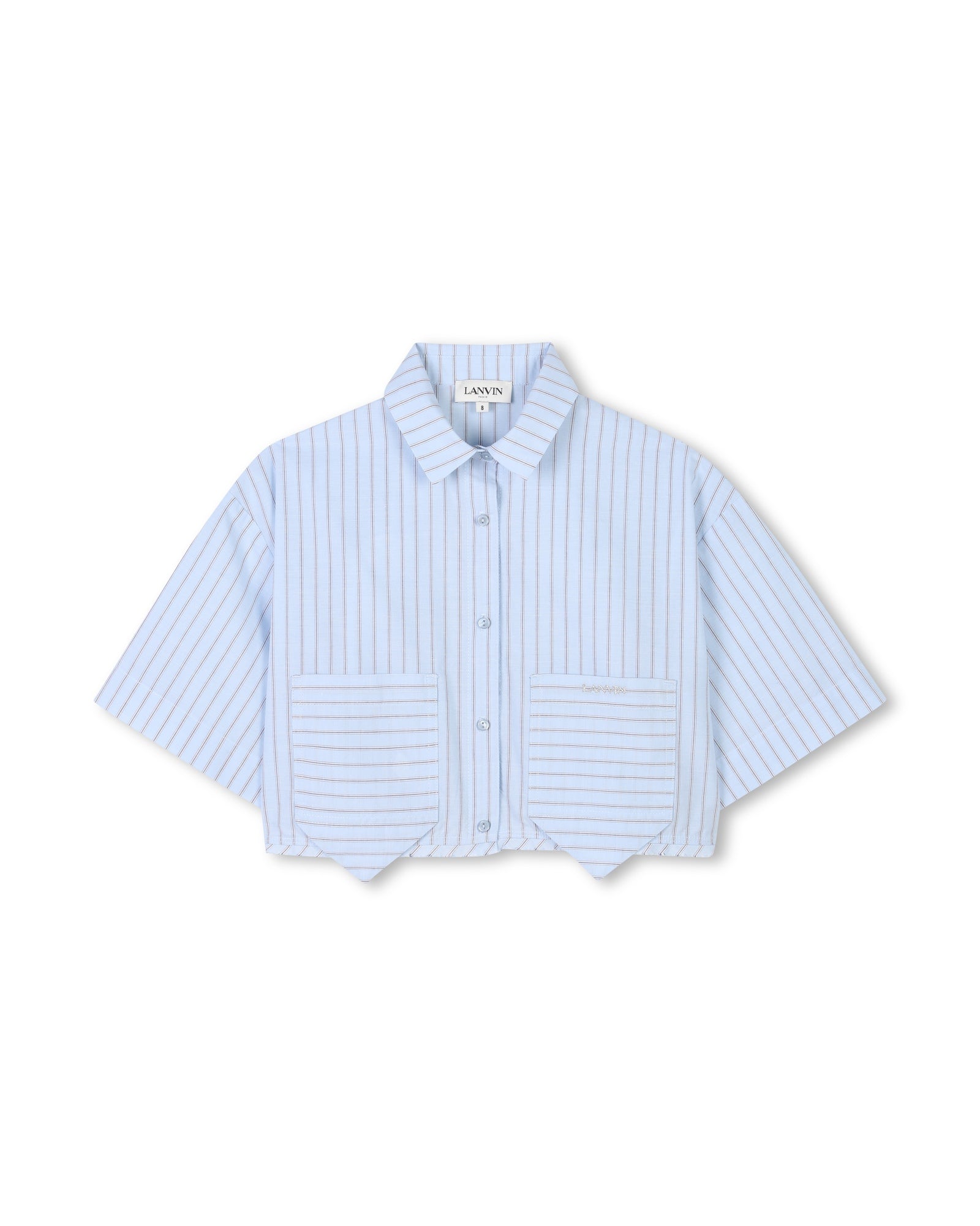 Ensemble chemise et short - Bleu Blanc