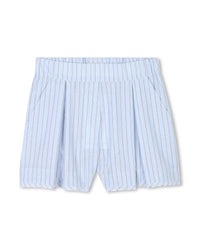 Ensemble chemise et short - Bleu Blanc