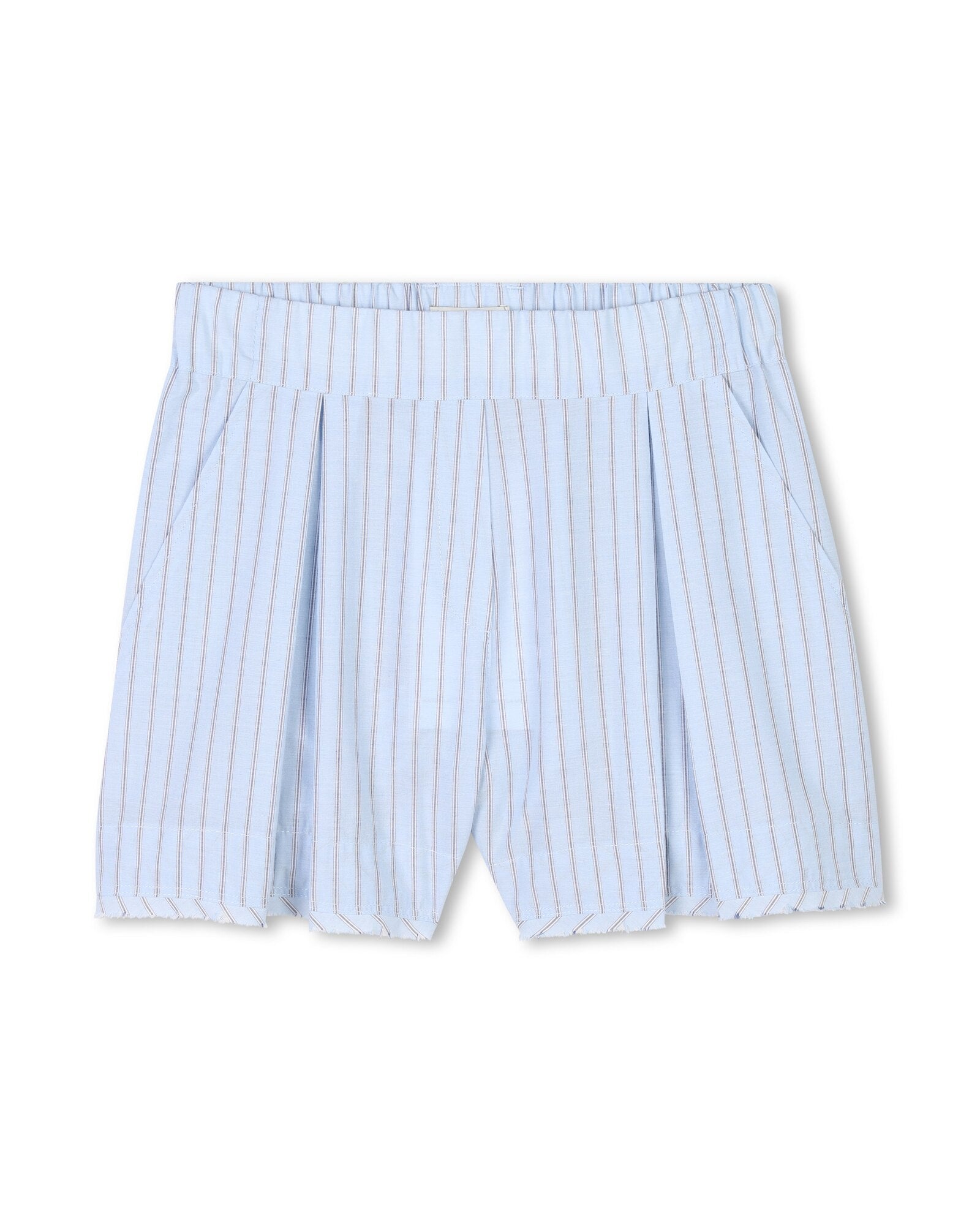 Ensemble chemise et short - Bleu Blanc