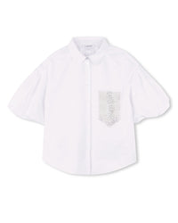 Chemise en popeline - Blanc