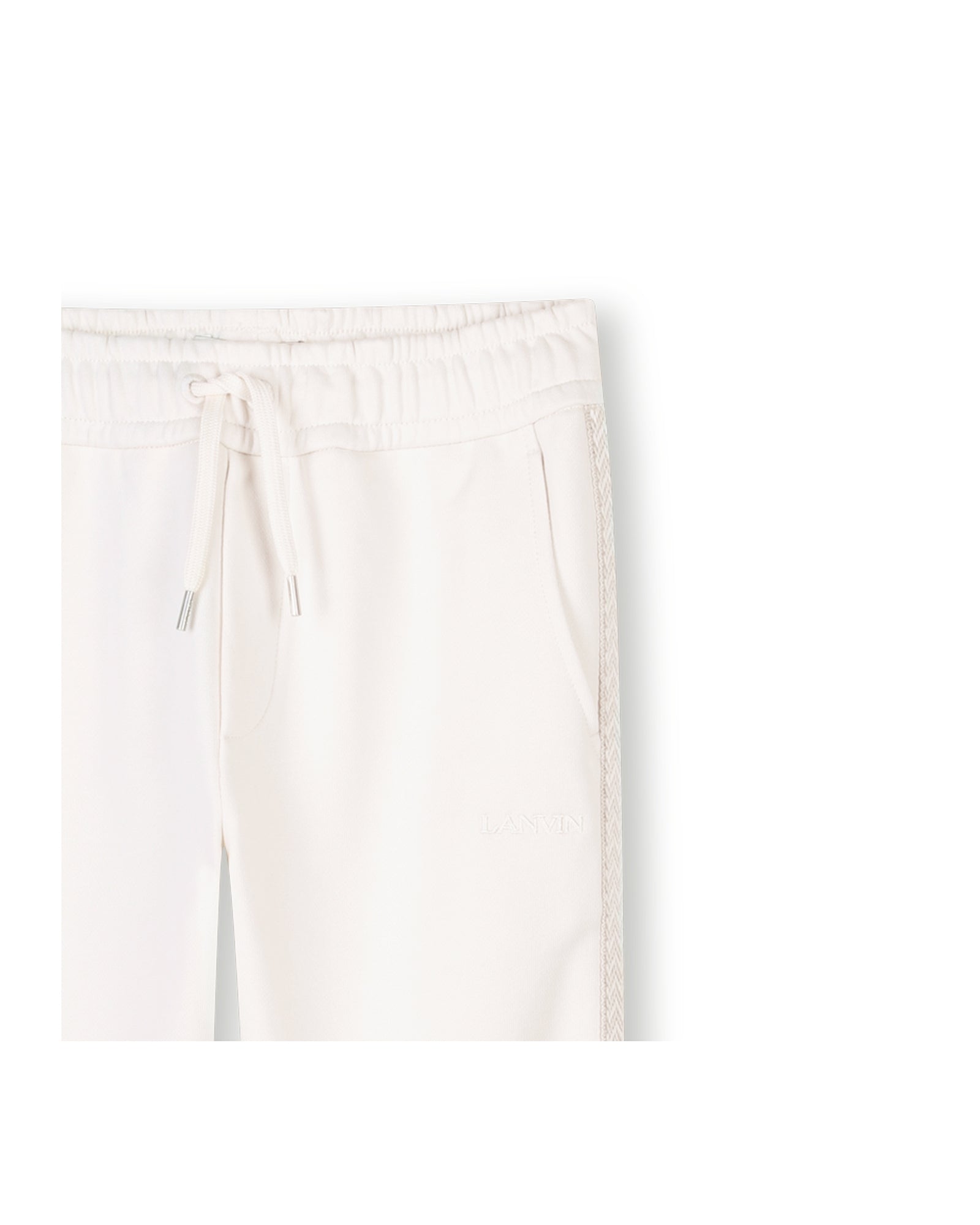 Pantalon à taille élastiquée - Albatre