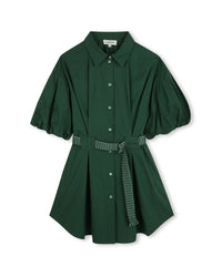 Robe chemise en popeline - Trêfle