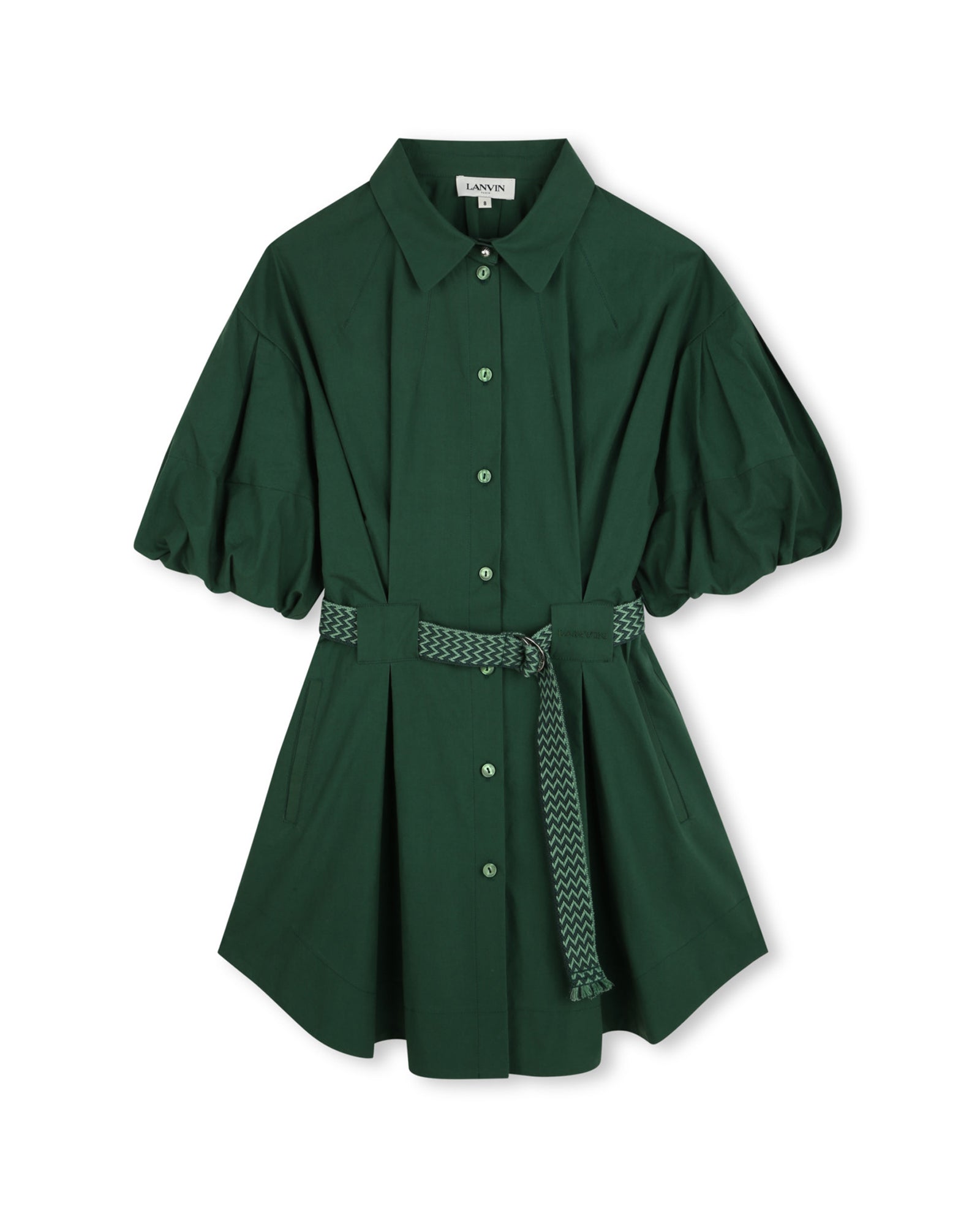 Robe chemise en popeline - Trêfle