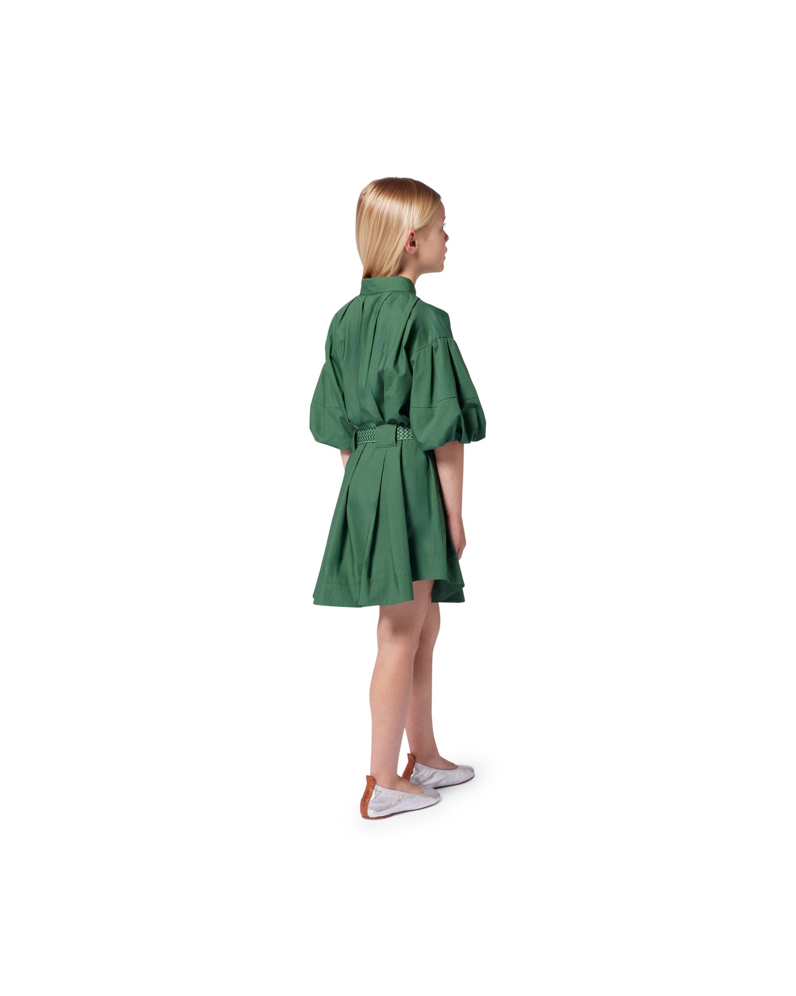 Robe chemise en popeline - Trêfle