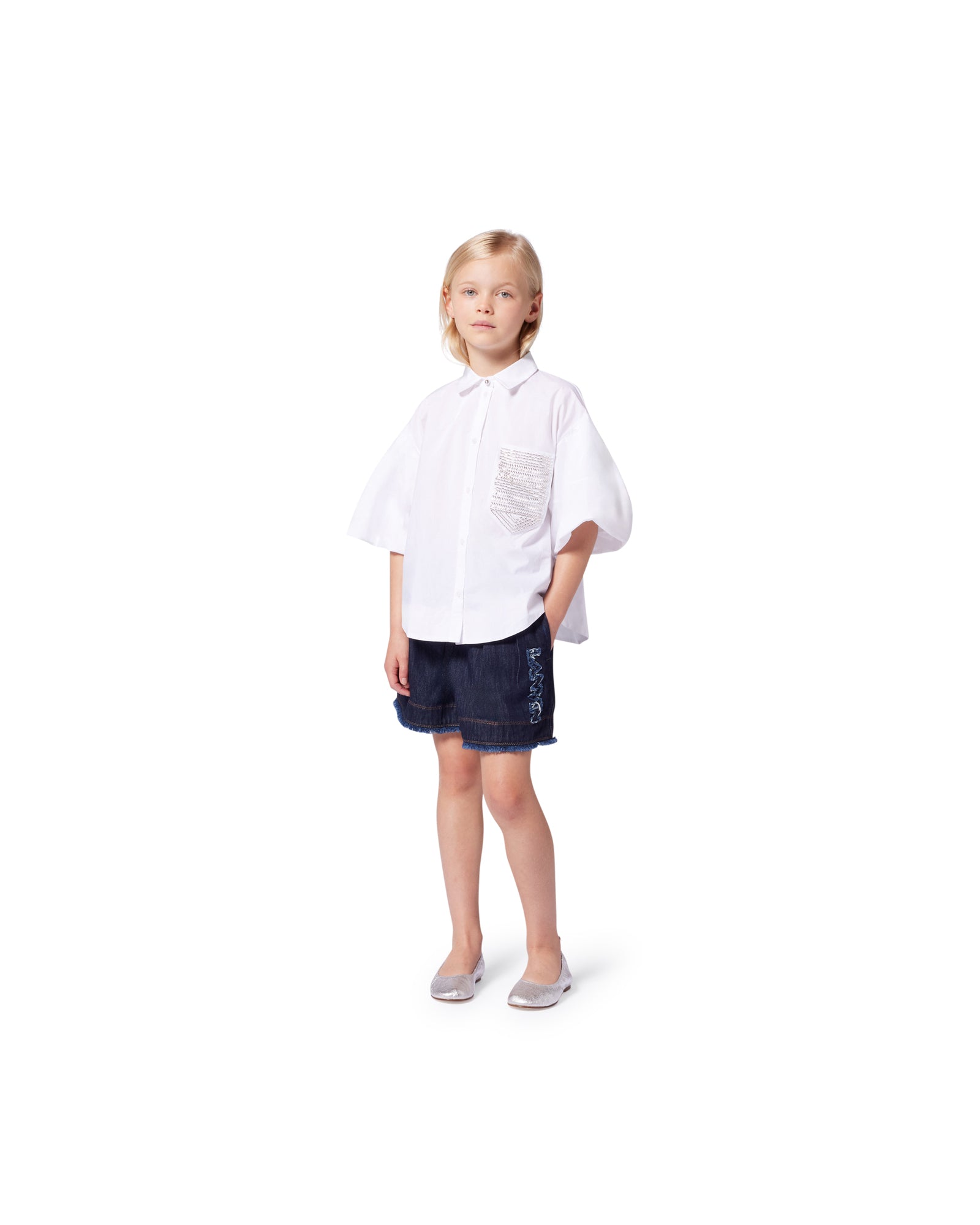 Denim shorts - Rinse Wash