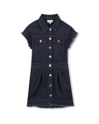 Robe manches courte en denim - Rinse Wash