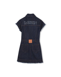 Robe manches courte en denim - Rinse Wash