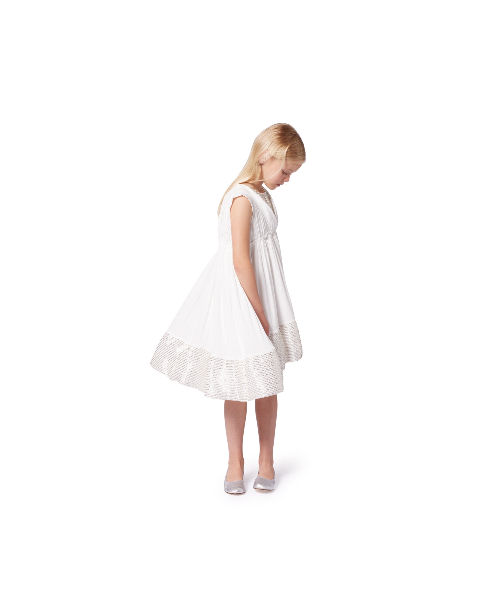 Robe iconique La Charmeuse - Offwhite