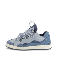 Baskets Curb en denim - Denim Blue