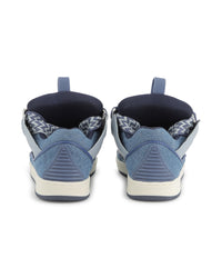 Baskets Curb en denim - Denim Blue