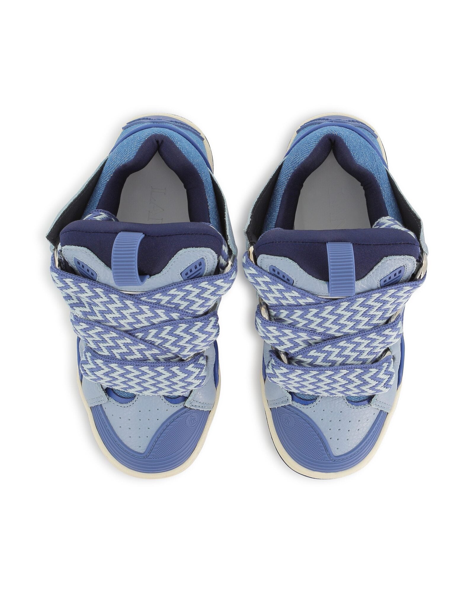 Baskets Curb en denim - Denim Blue