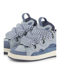 Baskets Curb en denim - Denim Blue