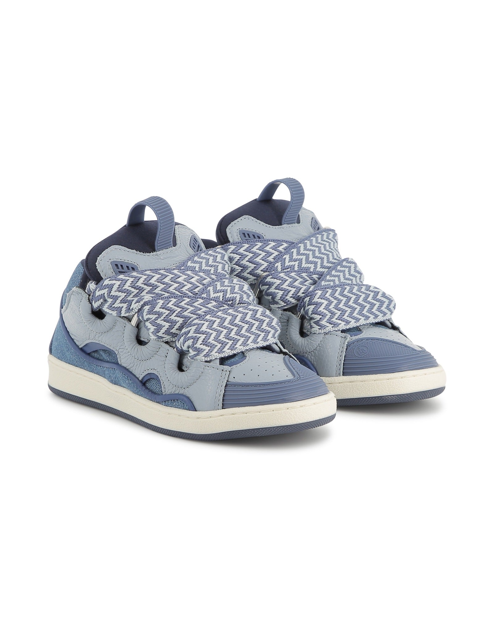 Baskets Curb en denim - Denim Blue