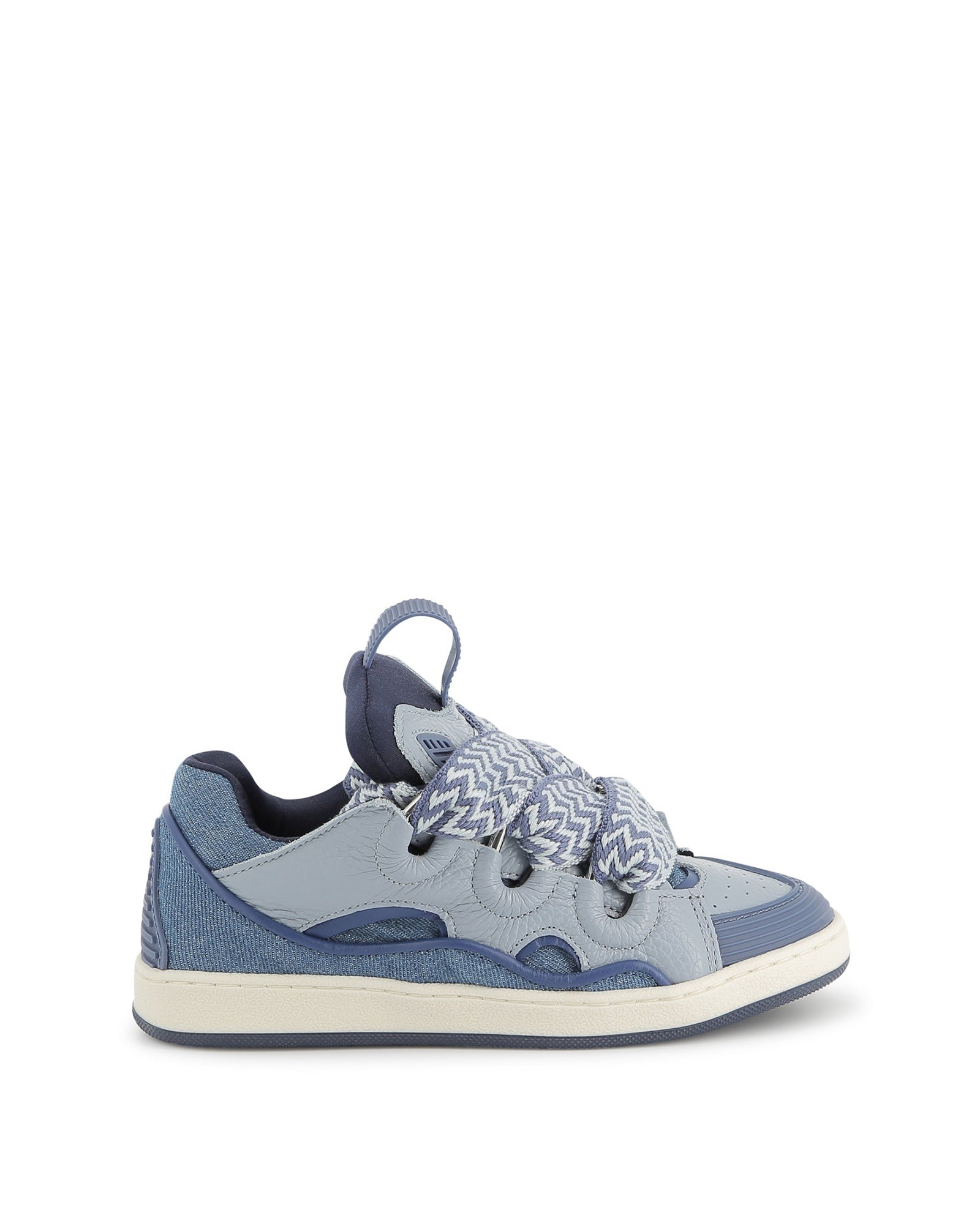 Baskets Curb en denim - Denim Blue