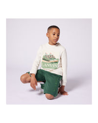 Sweatshirt en molleton - Albatre
