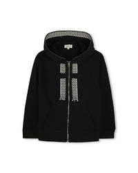 Cardigan en molleton - Black