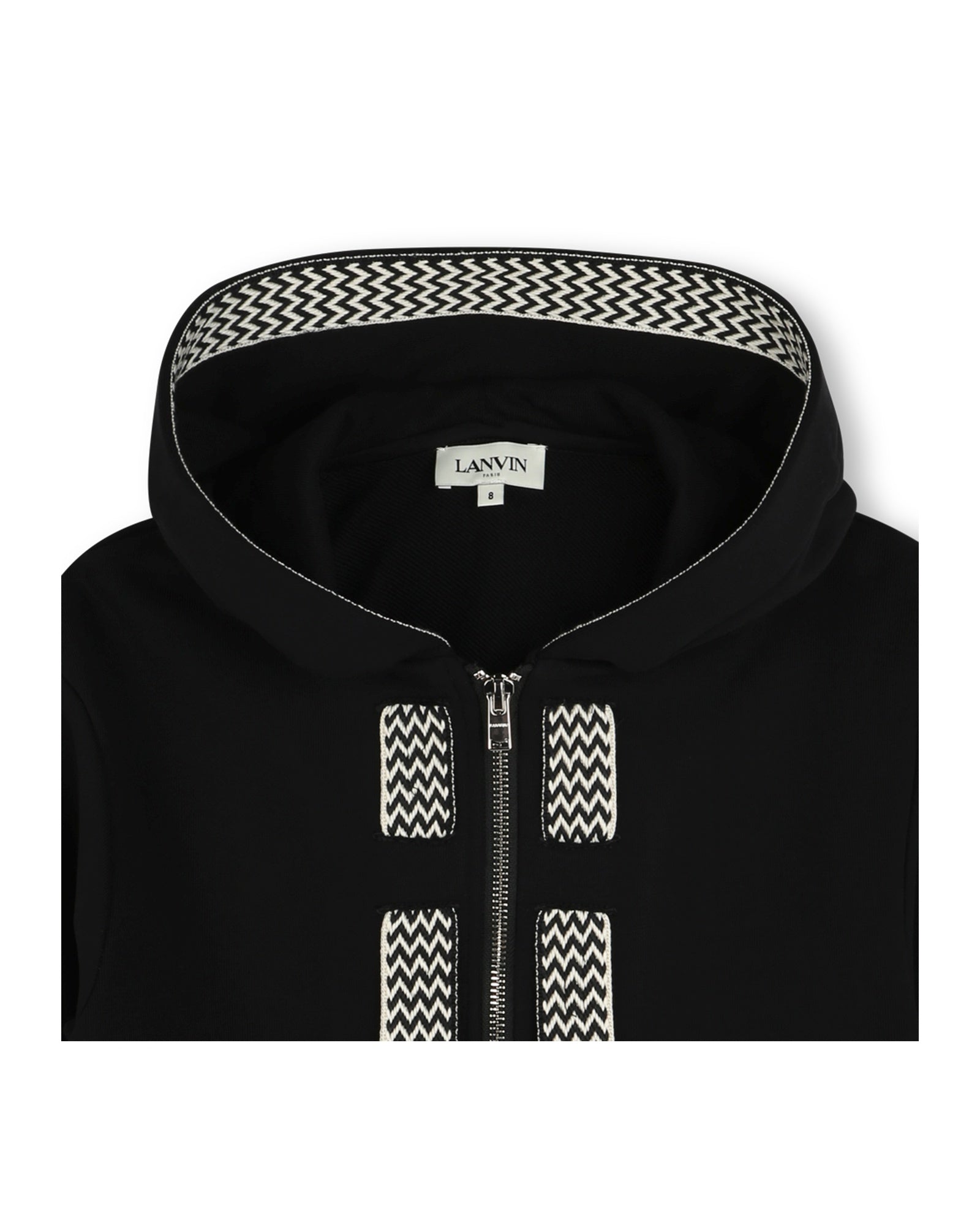 Cardigan en molleton - Black