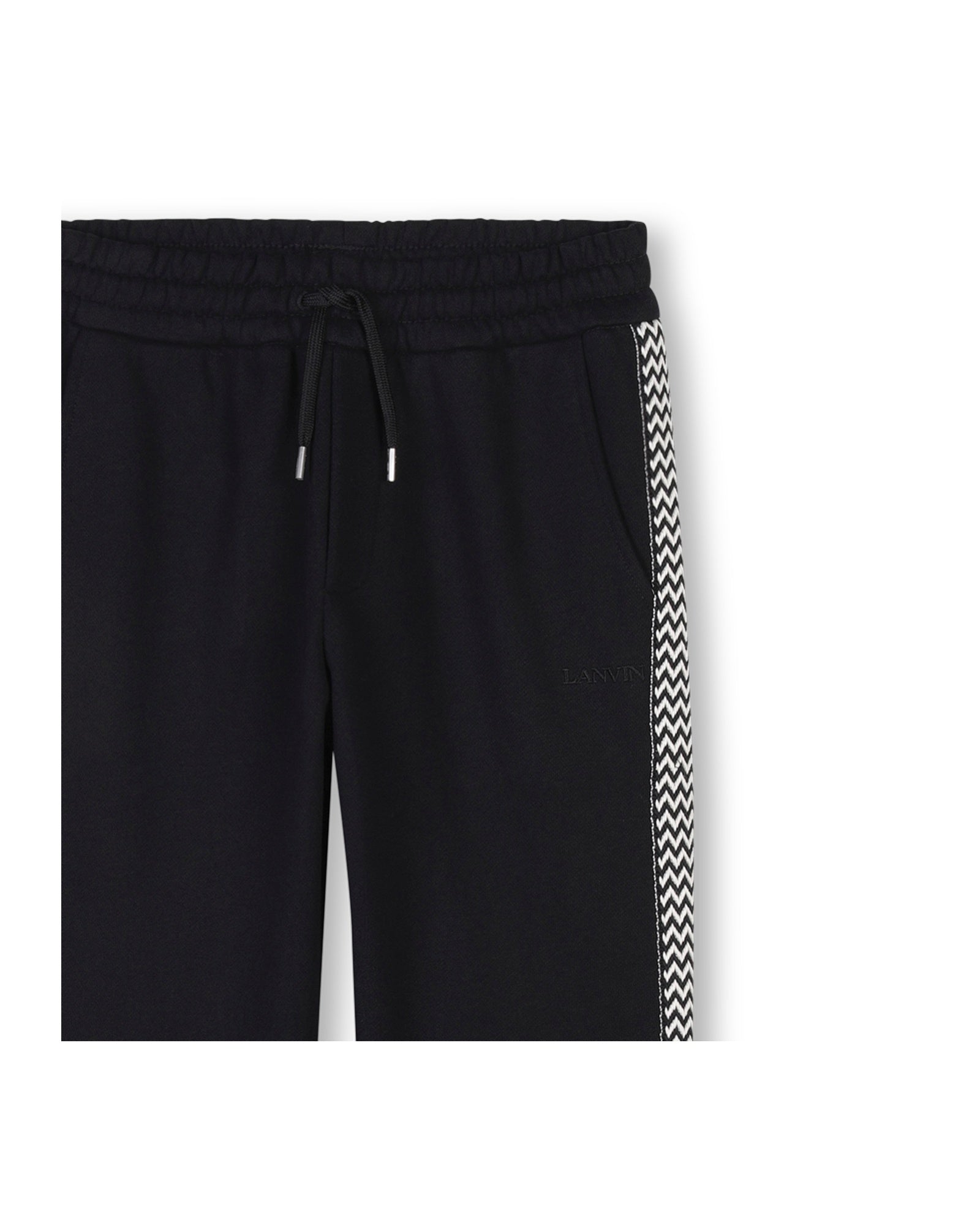 Pantalon à taille élastiquée - Black