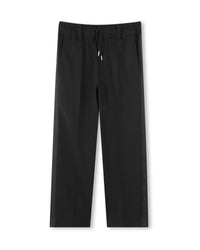 Pantalon de costume en laine mélangée - Black