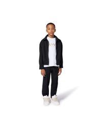 Pantalon de costume en laine mélangée - Black