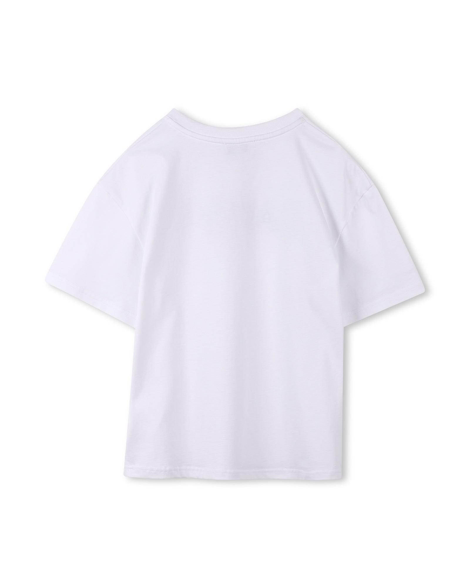 T-shirt à broderies - Blanc Bleu